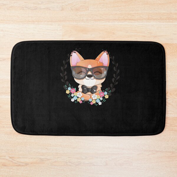 Item preview, funny cat face with funky glasses designed and sold by youngle.