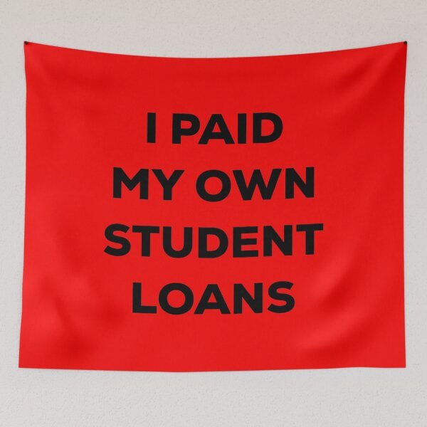 Item preview, Copy of  I Paid Off My Own Student Loans designed and sold by blueprint198686.