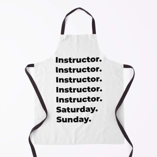 Item preview, Instructor funny workweek designed and sold by SVPOD.