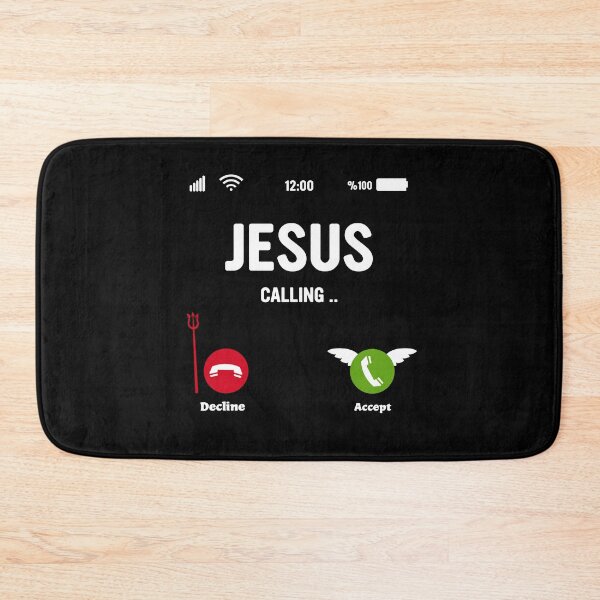 Item preview, Jesus Is Calling - Christian designed and sold by Micosmile.