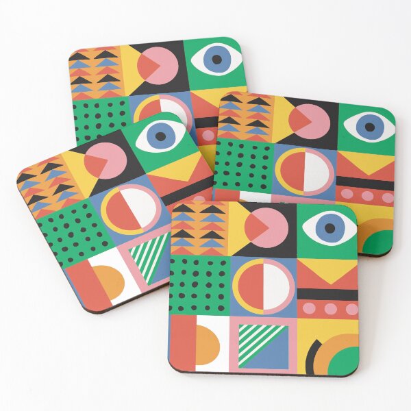 Item preview, Bauhaus Design Grid Pattern designed and sold by kbracey-meraki.