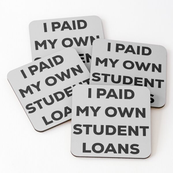 Item preview, Copy of Copy of Copy of  I Paid Off My Own Student Loans designed and sold by blueprint198686.
