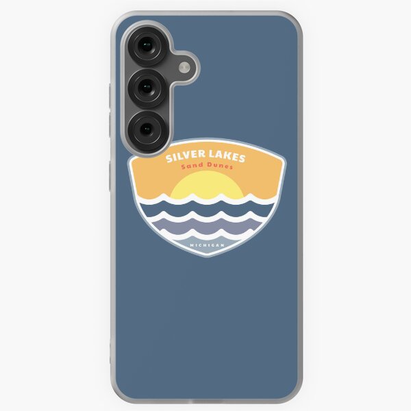 Item preview, Silver Lakes Sand Dunes Michigan MI Retro Water Sunrise and Sunset designed and sold by palmettodigital.