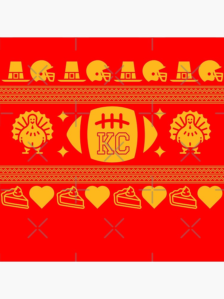 Chiefs Turkey Day Kansas City Thanksgiving' Poster for Sale by