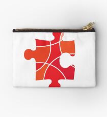 Red puzzle piece Studio Pouch