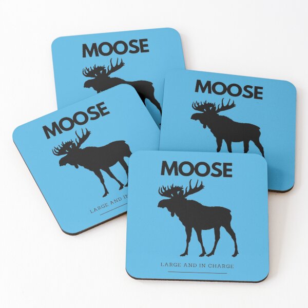 Item preview, Large and in charge moose. designed and sold by TouchofAlaska.