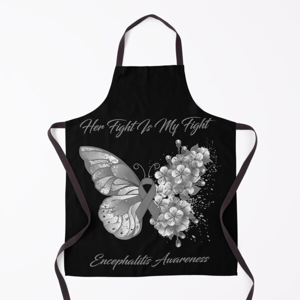 Item preview, Her Fight Is My Fight Encephalitis Awareness Butterfly Ribbon Gifts designed and sold by Adropine.