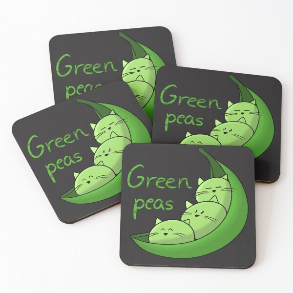 Item preview, Green peas cats designed and sold by babysnaily.