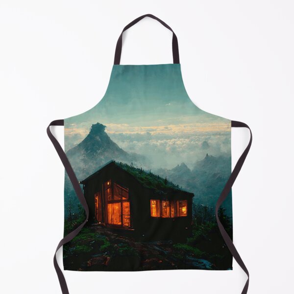 Item preview, Cabin On Top Of A Mountain designed and sold by john-ess.