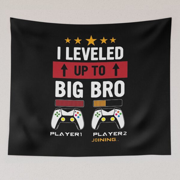 Item preview, Promoted To Big Bro Leveled Up To Big Bro  designed and sold by Micosmile.