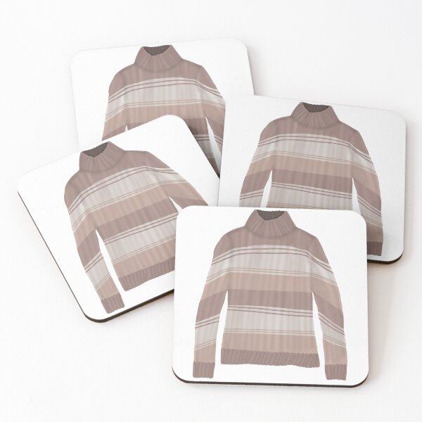 Item preview, Brown stripped knit sweater  designed and sold by Becky-Marie.