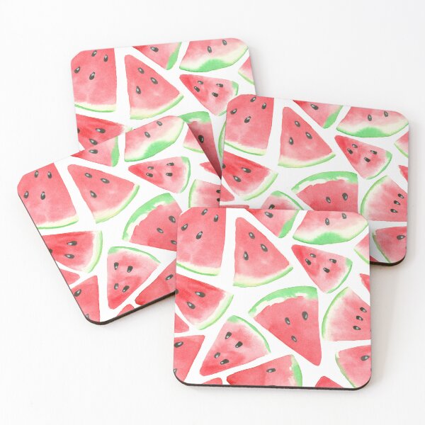 Item preview, Watercolor watermelon pattern designed and sold by ketkidesign.