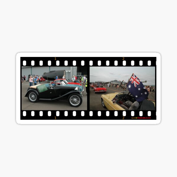MGs @ Albion Park Airshow 2010 Sticker
