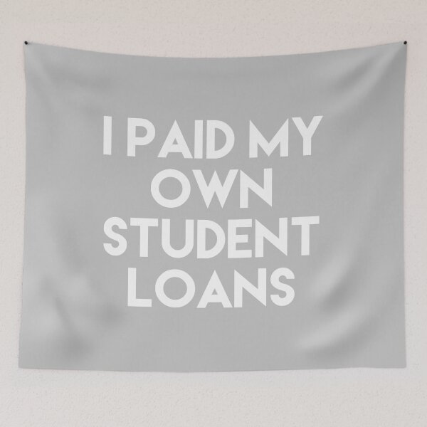 Item preview, Copy of Copy of I Paid Off My Own Student Loans designed and sold by blueprint198686.