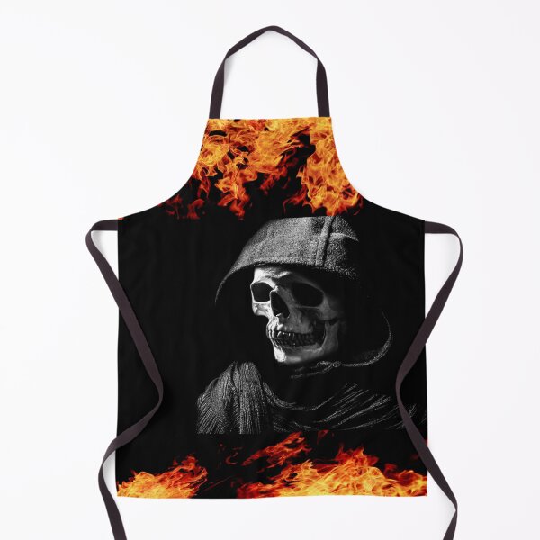 Item preview, Flaming Reaper Skull designed and sold by Mark Cannon.