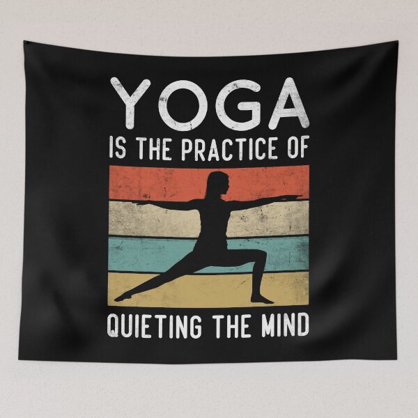 Item preview, yoga is the practice of quieting the mind designed and sold by oussayya.