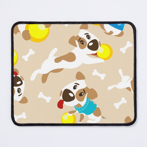 Item preview, Seamless pattern, Accessories for dogs, Funny dog Jack Russell Terrier. designed and sold by ketkidesign.