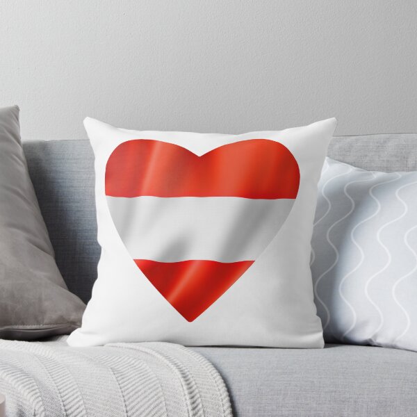 Item preview, Austria Heart,  Flag,  designed and sold by LuFilu.