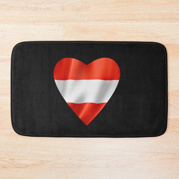 Item preview, Austria Heart,  Flag,  designed and sold by LuFilu.