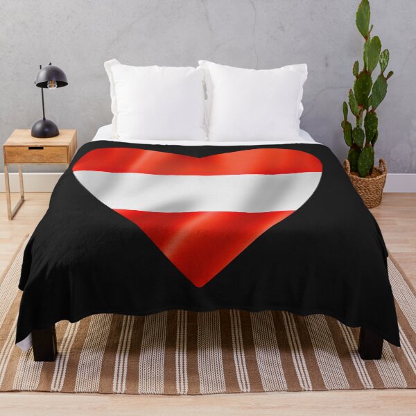 Item preview, Austria Heart,  Flag,  designed and sold by LuFilu.