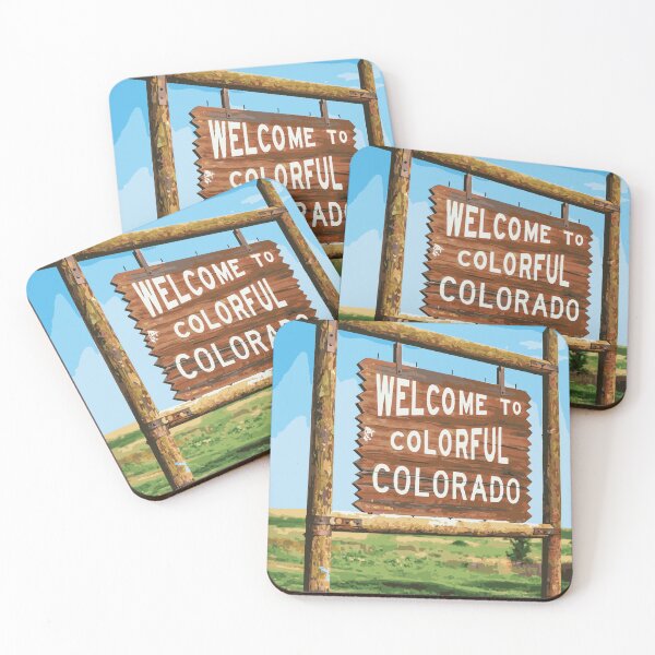 Item preview, Welcome to Colorful Colorado Sign designed and sold by Kaitlin Sells.
