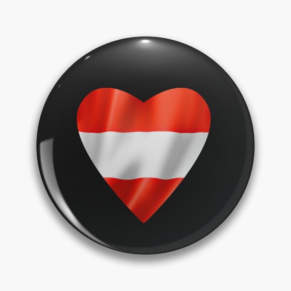 Item preview, Austria Heart,  Flag,  designed and sold by LuFilu.