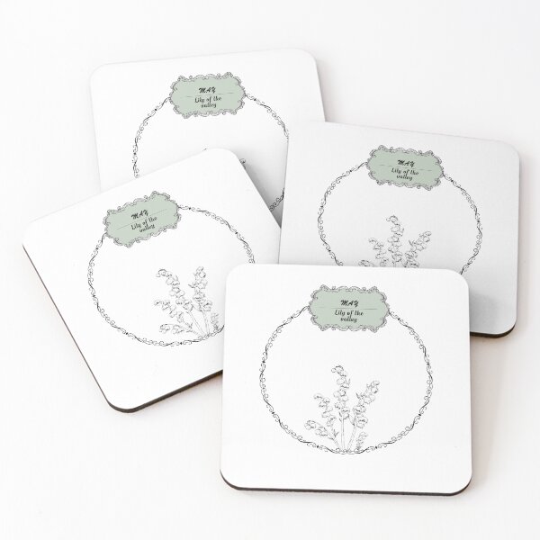 Item preview, May lily of the valley flower designed and sold by Rawan Alghunmien.