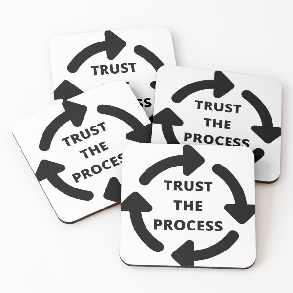 Item preview, Trust The Process_Art design  designed and sold by KereetsaOne.