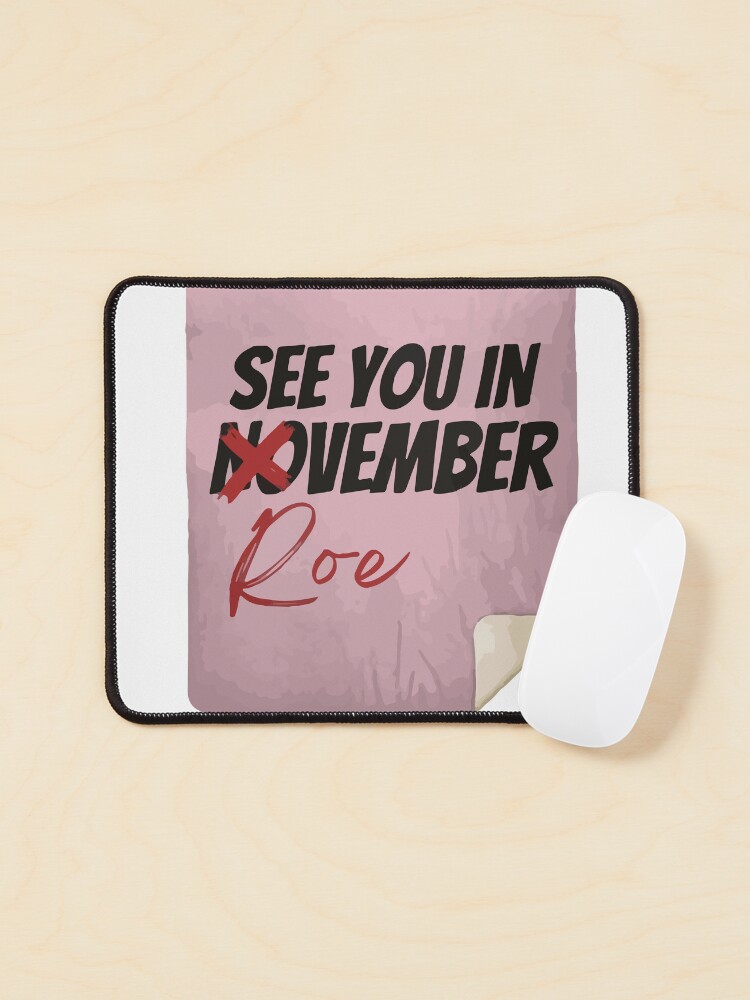 Thumbnail 1 of 5, Mouse Pad, See You In Roevember | Retro Roevember designed and sold by CartheArtwork.