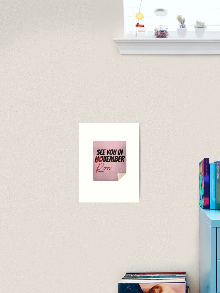 Thumbnail 2 of 3, Art Print, See You In Roevember | Retro Roevember designed and sold by CartheArtwork.