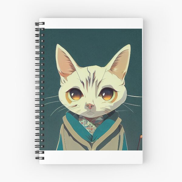 Item preview, Anime Kitty Cat - WavyWigWam designed and sold by WavyWigWam.