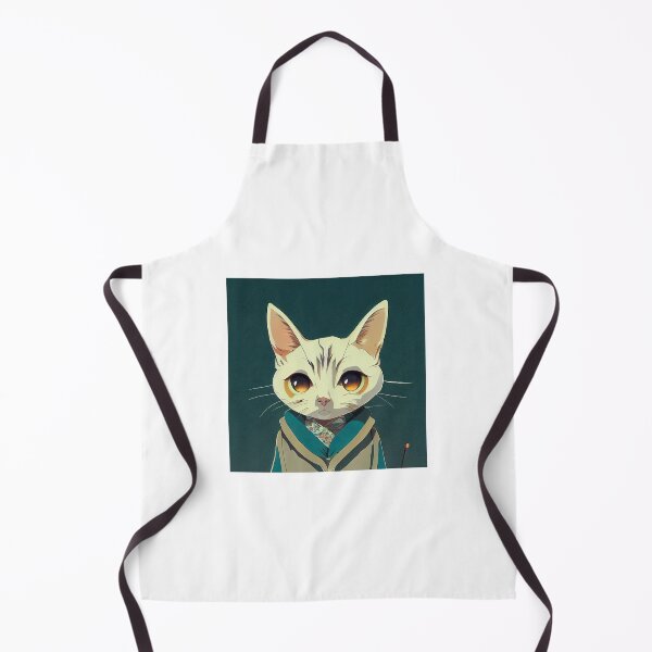 Item preview, Anime Kitty Cat - WavyWigWam designed and sold by WavyWigWam.
