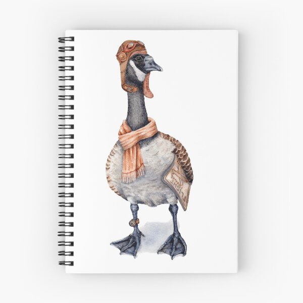 Item preview, Steampunk Aviator Canada Goose designed and sold by Goosi Art.