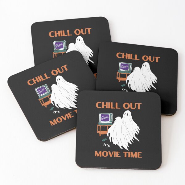 Item preview, CHILL OUT MOVIE TIME HALLOWEEN GIFT designed and sold by SAFREN.