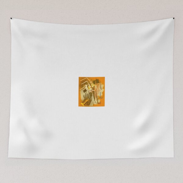 Item preview, Yellow abstract Punjabi art designed and sold by Sukhpal Grewal Ethnic Art.