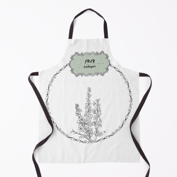 Item preview, July larkspur flower designed and sold by Rawan Alghunmien.