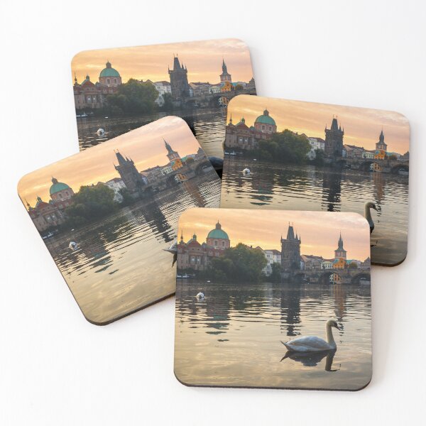 Item preview, Prague Waterfront Photograph by JoA designed and sold by AuraSisters.