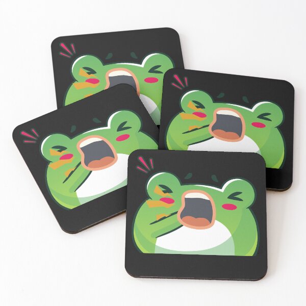 Item preview, screaming froggy designed and sold by ProjectOfColor.