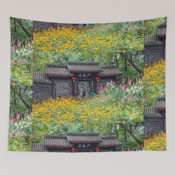 Item preview, China. Chengdu. People's Park. Flower Bed. designed and sold by vadim19.