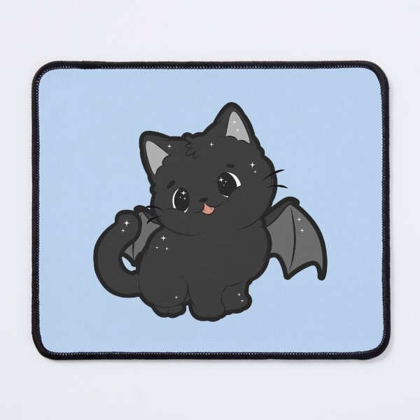 Item preview, Cute Vampire Bat Kitten - Cute Halloween Kitten designed and sold by WisdomInspired.
