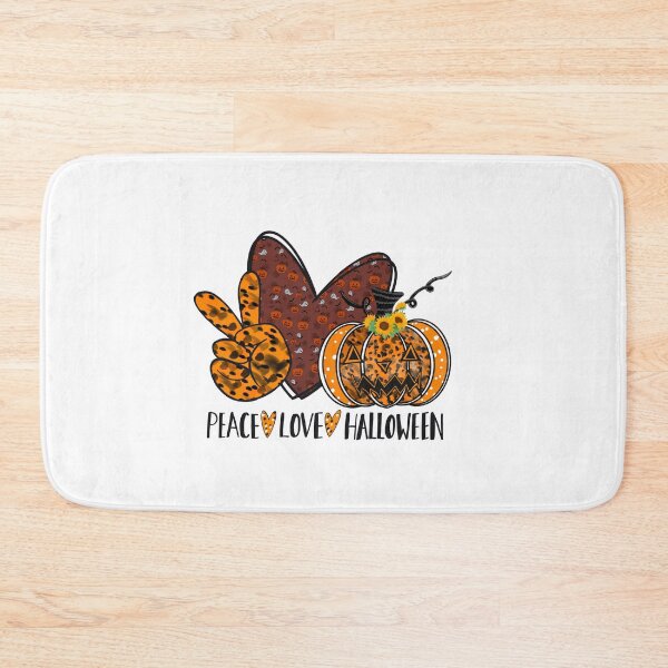 Item preview, PEACE LOVE HALLOWEEN GIFT designed and sold by SAFREN.