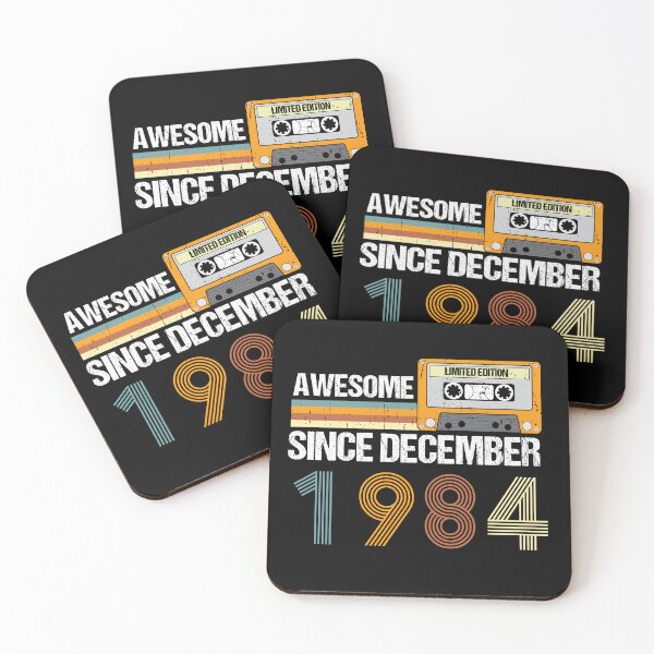 Item preview, Awesome Since December 1984 | 38th Birthday Gifts | 38 Years Old Gifts designed and sold by AMINE  ★★★★★.