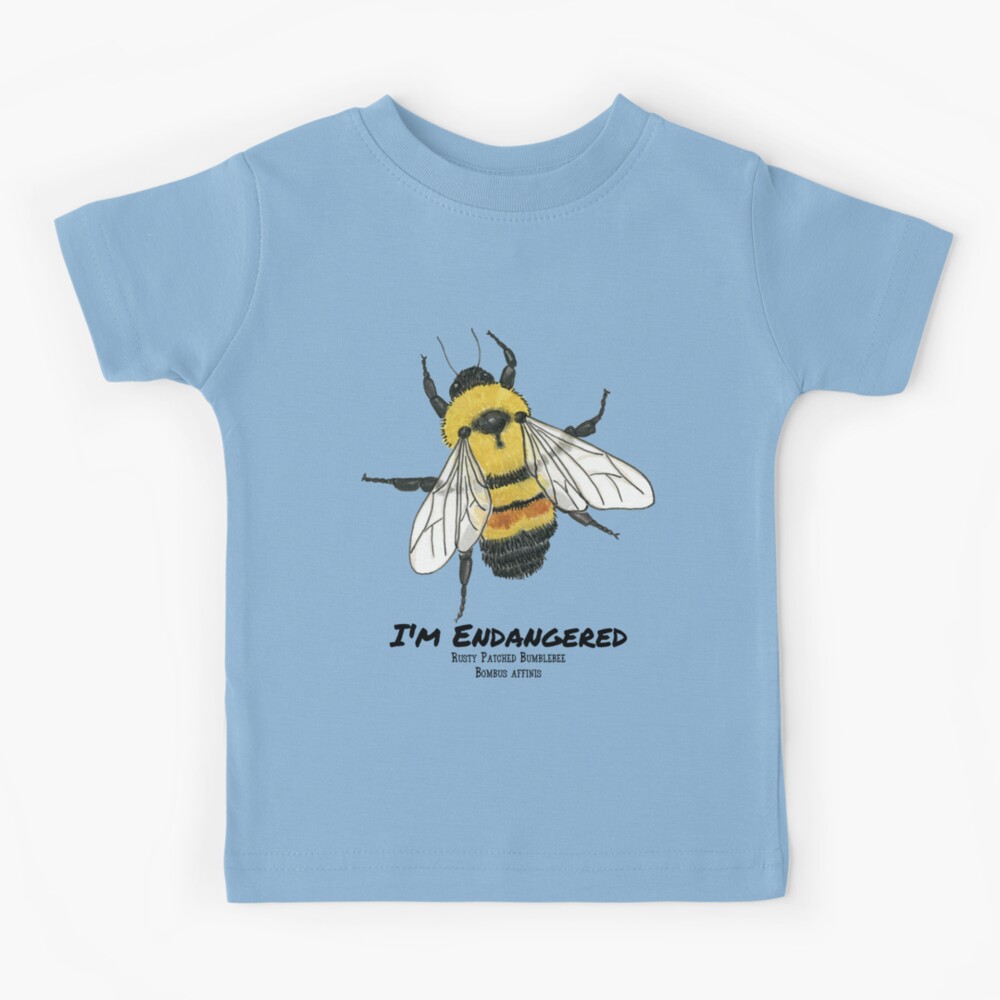 Bombus Affinis - Rusty-Patched Bumble Bee Hand Towel - Because Tees