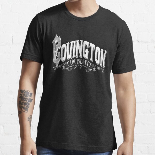 Alexandria Louisiana LA Vintage Sports Design Black Design T-Shirt