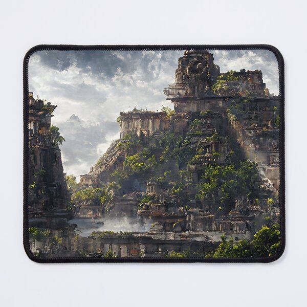 Item preview, Ancient temple ruins designed and sold by lostcauseblue.