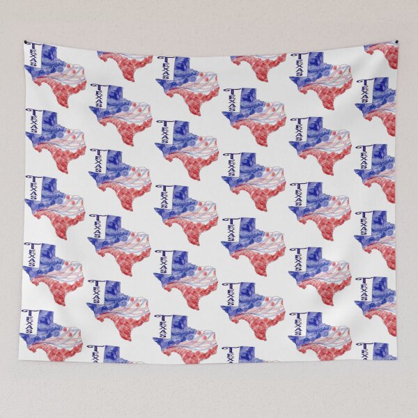 Item preview, Texas State Map outline in alcohol ink style designed and sold by Kristinesque.