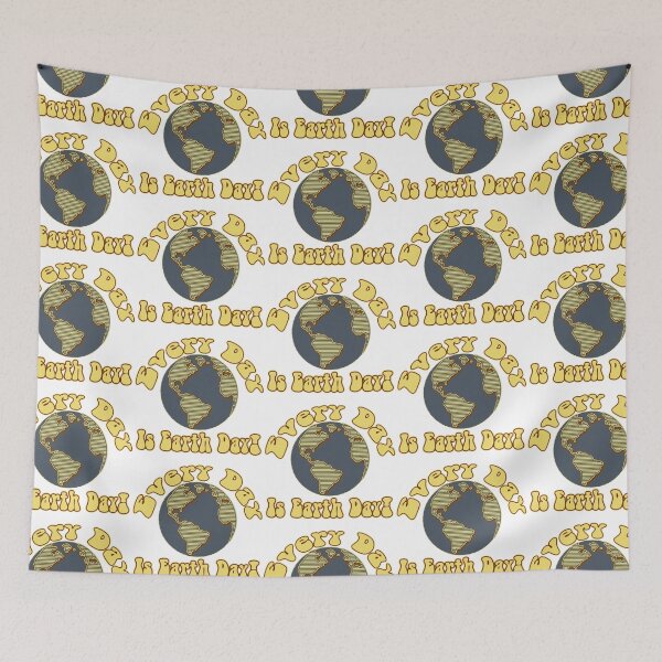 Item preview, Every Day is Earth Day - Brown & Blue designed and sold by StillMeadow.