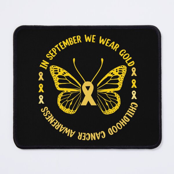 Item preview, Childhood Cancer Awareness Gold Ribbon Butterfly  designed and sold by Rami Khalifah.
