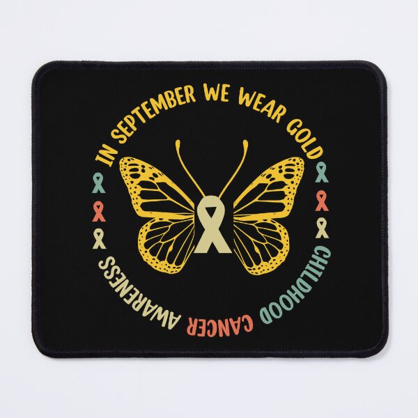 Item preview, Childhood Cancer Awareness Gold Ribbon Butterfly  designed and sold by Rami Khalifah.