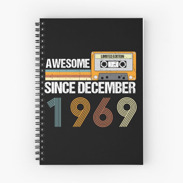 Item preview, Awesome Since December 1969 | 53th Birthday Gifts | 53 Years Old Gifts designed and sold by AMINE  ★★★★★.